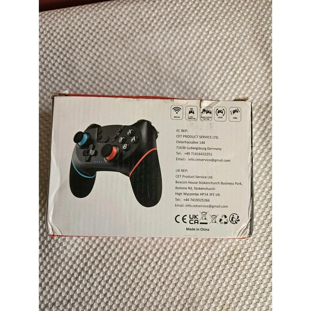 Wireless Pro Controller for Nintendo Switch / Lite / OLED (With Box)